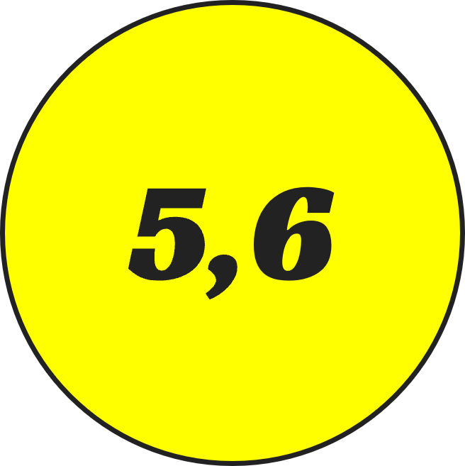 IZ-57 - Holograma azul 9 y 0